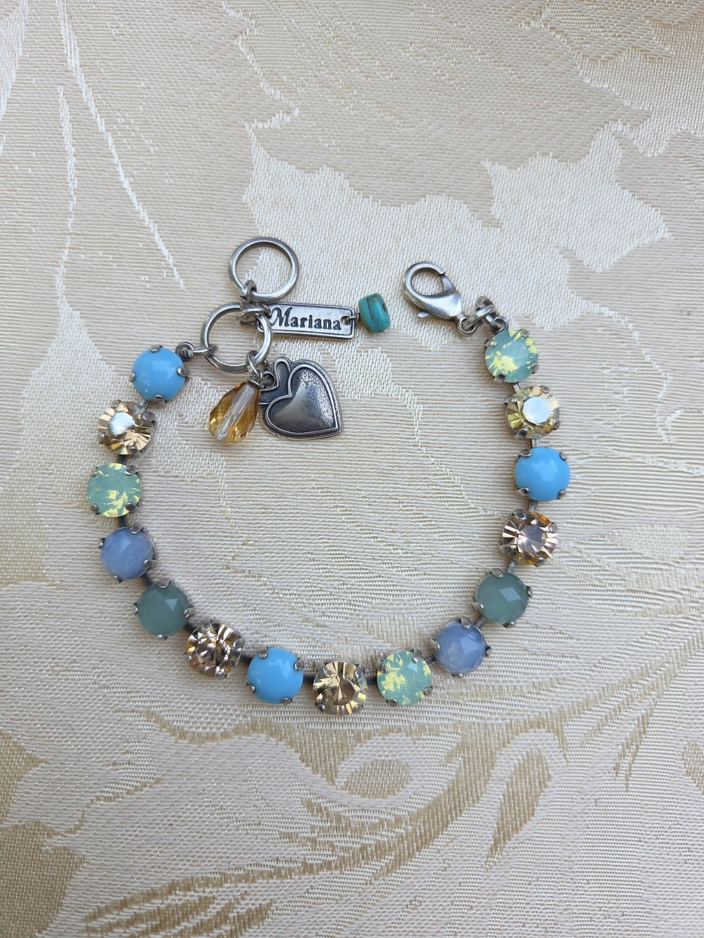Mariana Swarovski Aquamarine Bracelet